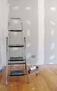 Drywall repair by The Best Painting Pro.
