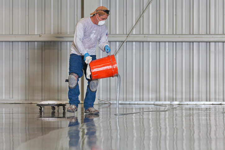 Garage Floor Painting by The Best Painting Pro