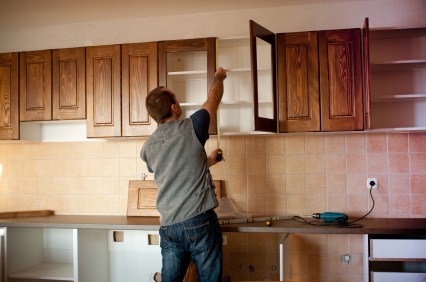 Cabinet refinishing by The Best Painting Pro