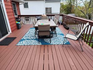Deck Painting in Commack, NY (1)