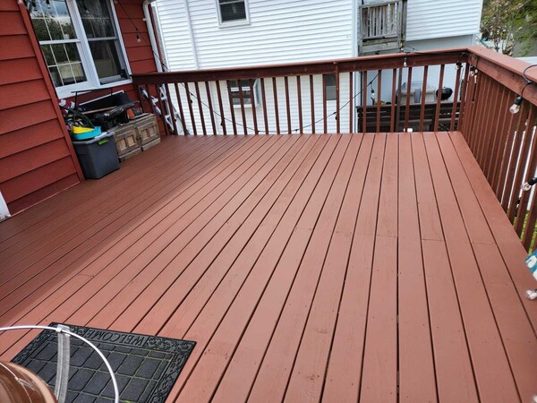 Deck Painting in Commack, NY (3)