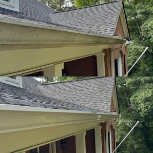 Before & After Fascia Cleaning in Hauppauge, NY (2)