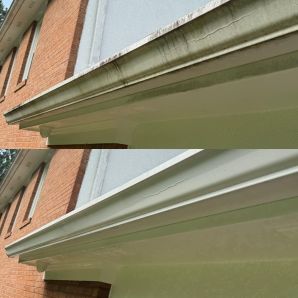 Before & After Fascia Cleaning in Hauppauge, NY (1)