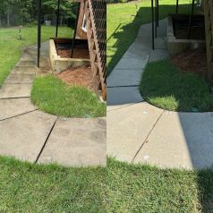 Before & After Residential Pressure Washing in Commack, NY (1)