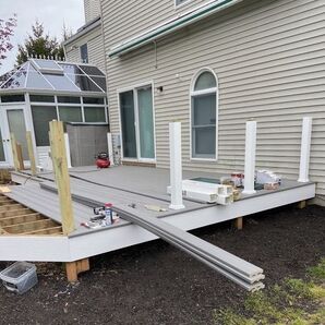 Deck Building & Staining Service in Brentwood, NY (2)